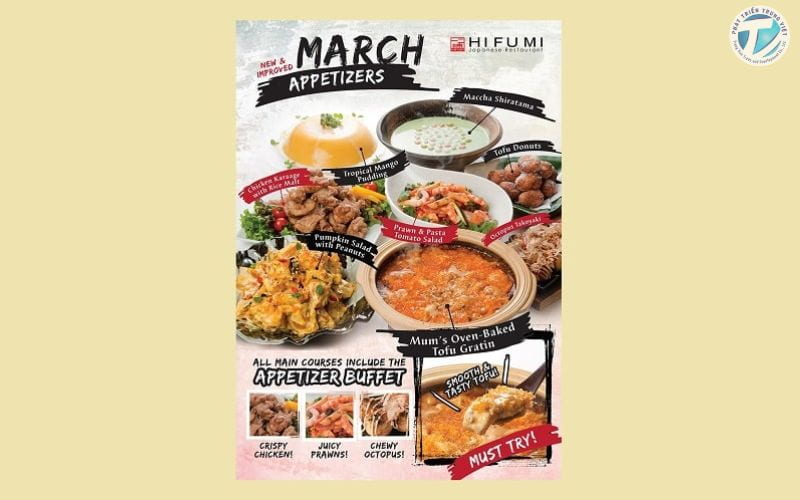 Mẫu poster quảng cáo sản phẩm của thương hiệu